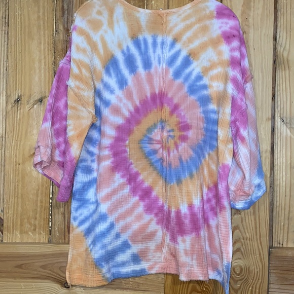 Tie Dye oversized Blouse - Picture 2 of 2
